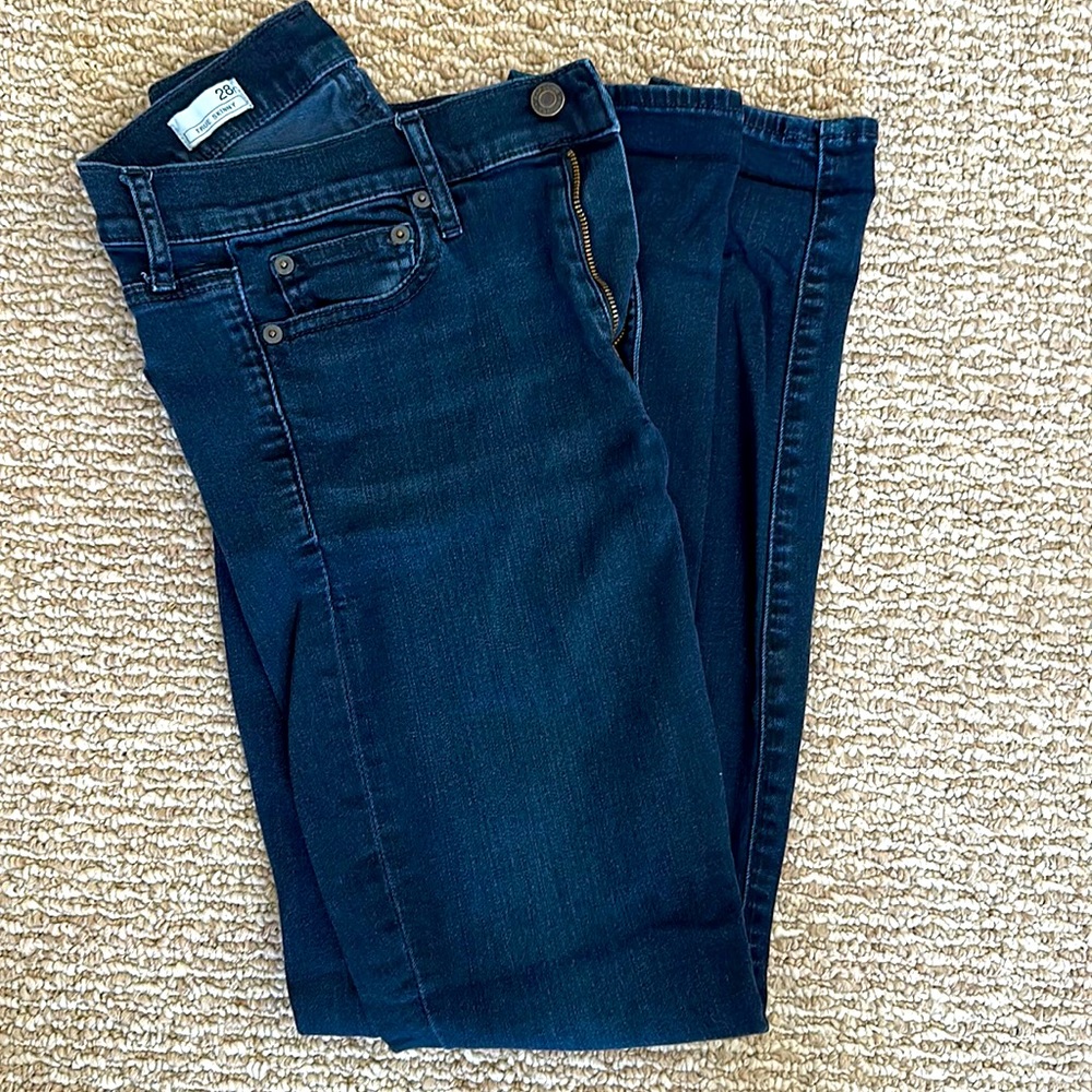 Gap dark jeggings